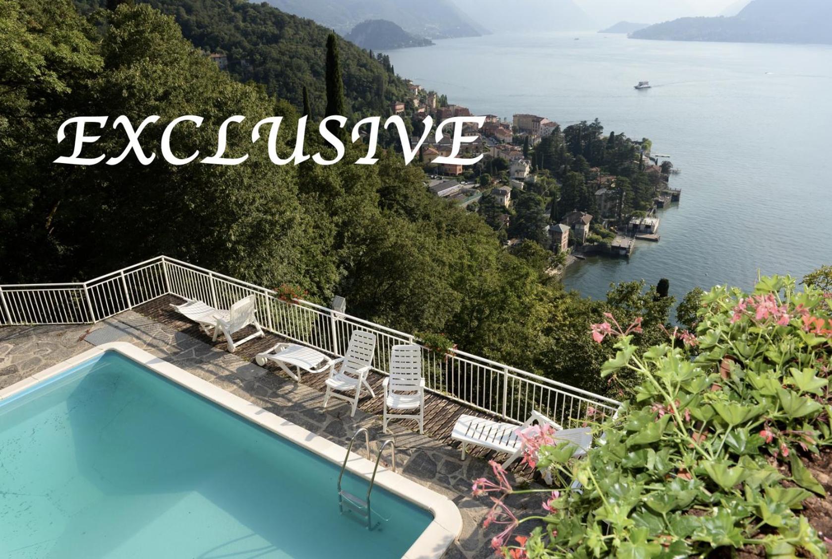 Miralago Stunning View Over Varenna Perledo Extérieur photo