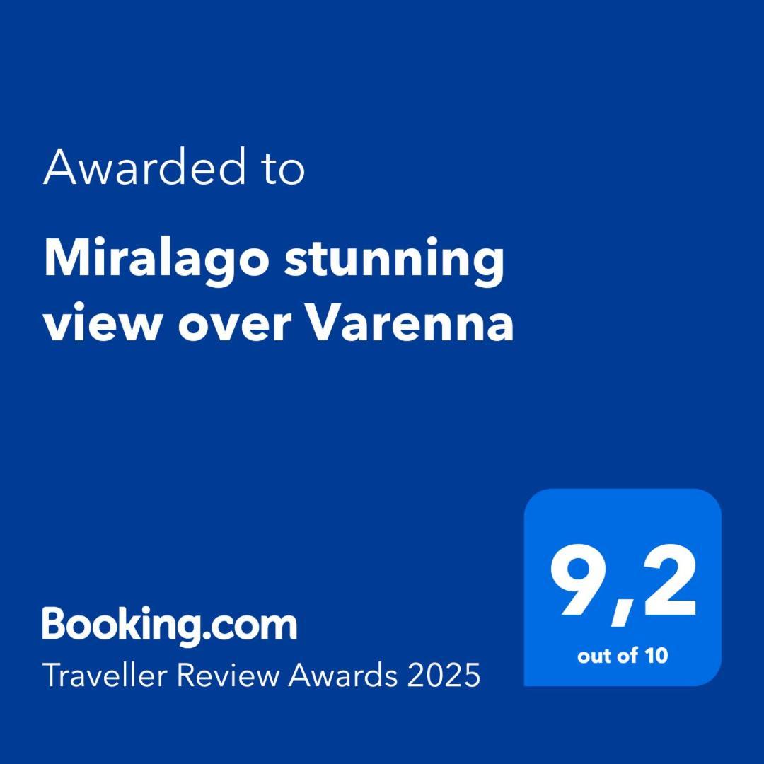 Miralago Stunning View Over Varenna Perledo Extérieur photo